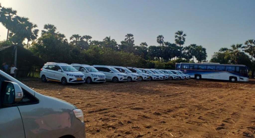 Ertiga & Luxury AC Tourist Coach Squad